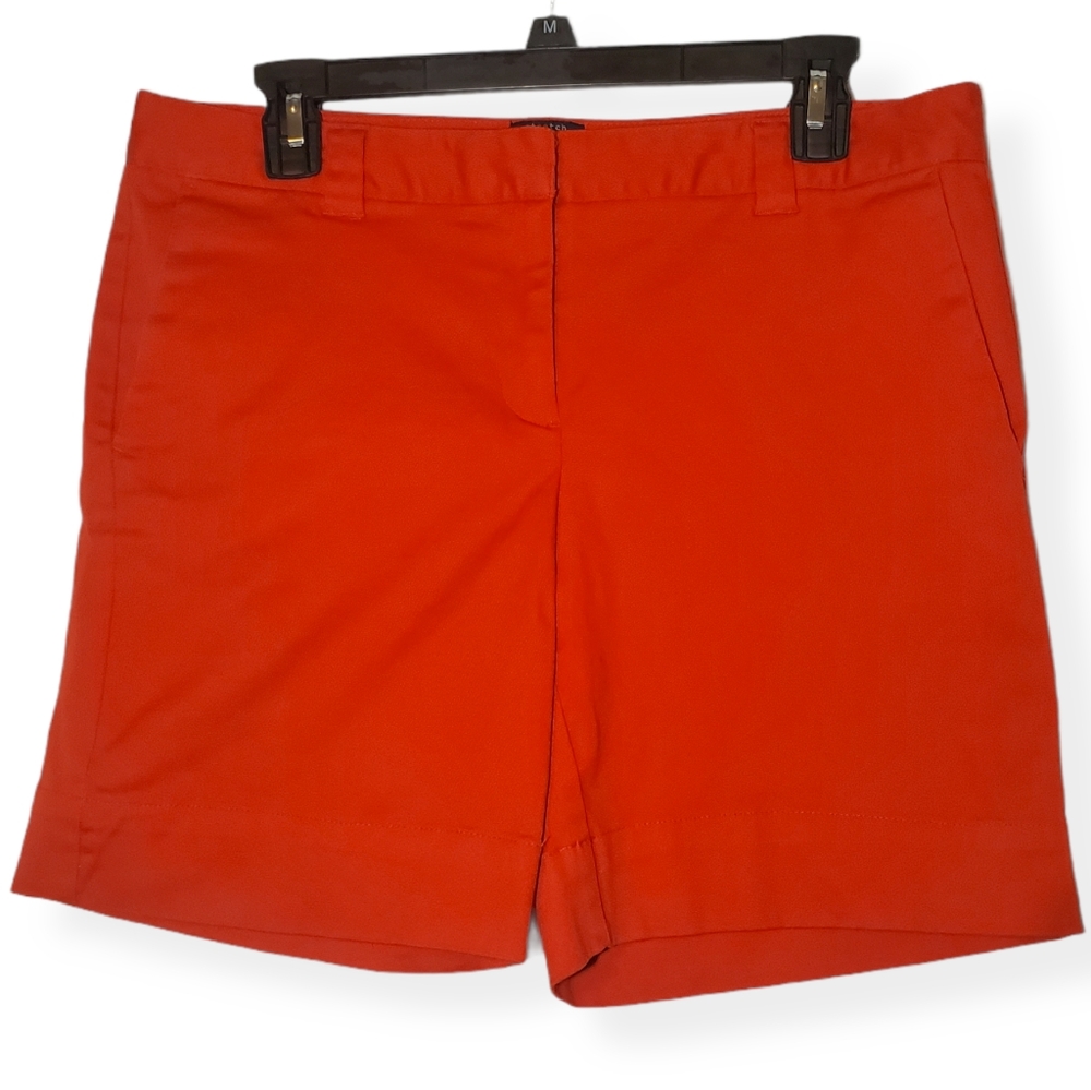 Izod Jeans Brand Red 7" Walking Shorts w/ Stretch